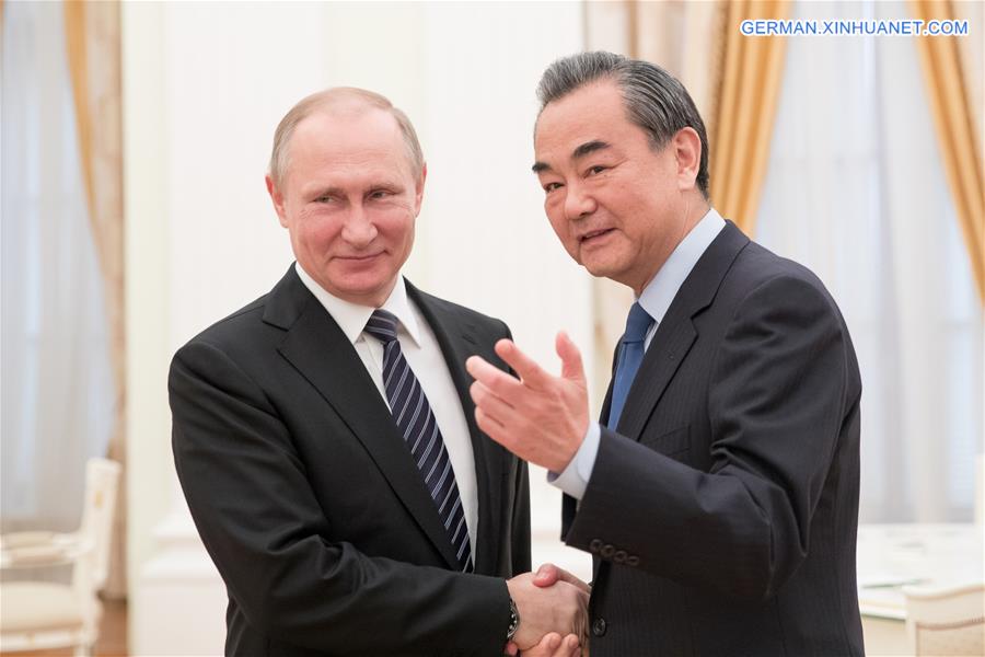 RUSSIA-MOSCOW-PRESIDENT-CHINA-FM-MEETING