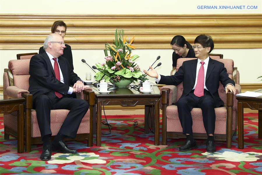 CHINA-BEIJING-MENG JIANZHU-GERMANY-MEETING (CN)
