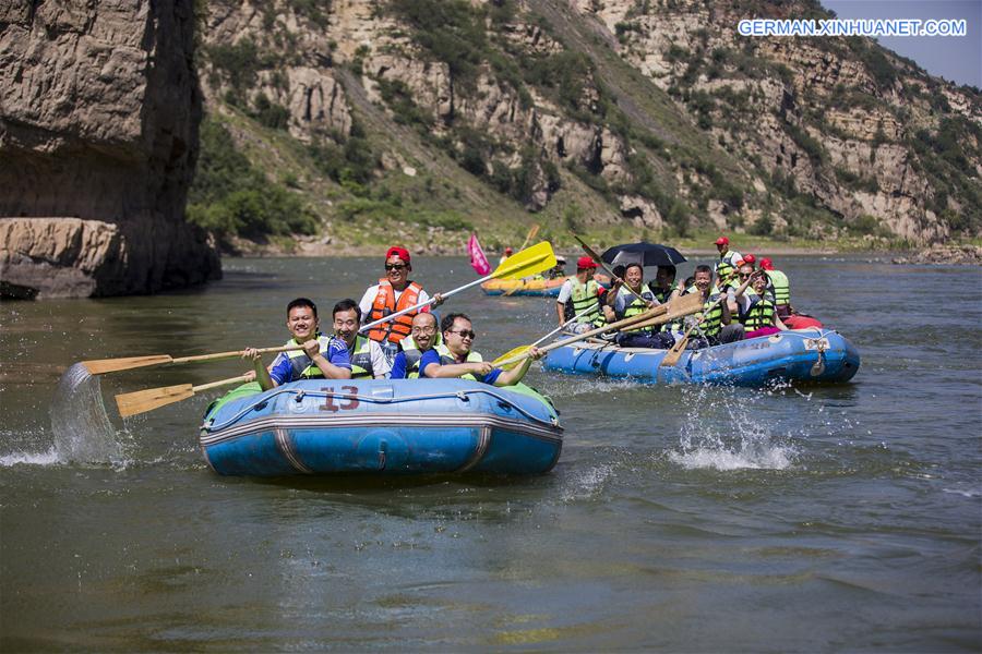 #CHINA-SHANXI-YELLOW RIVER-DRIFTING (CN)