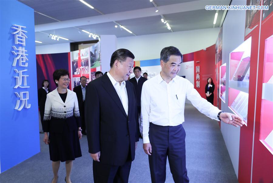 CHINA-BEIJING-XI JINPING-HONG KONG-EXHIBITION (CN)