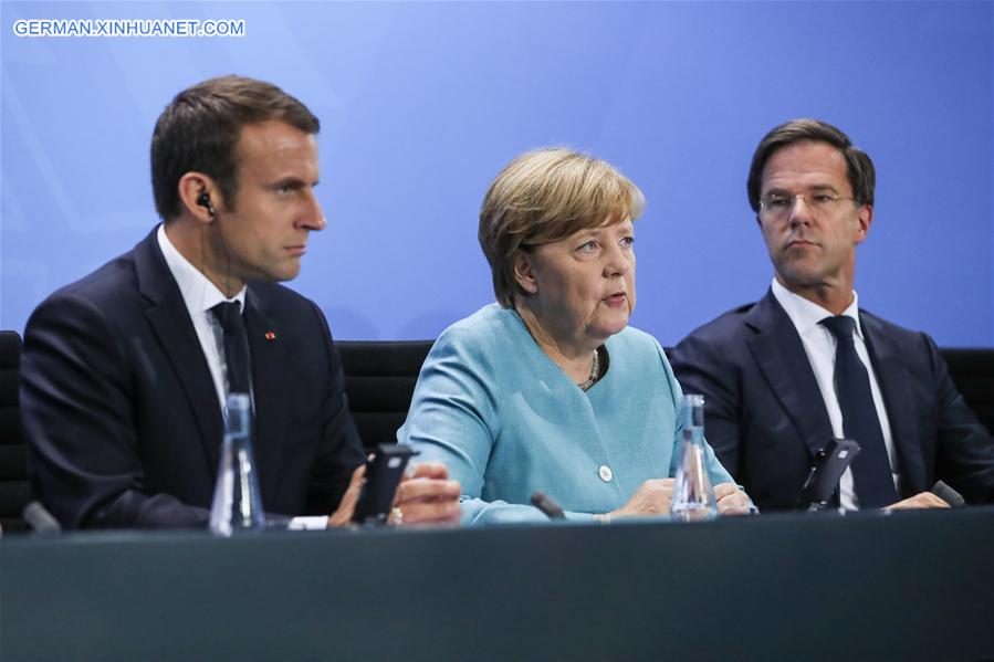 GERMANY-BERLIN-G20-PREPARATION MEETING-PRESS CONFERENCE