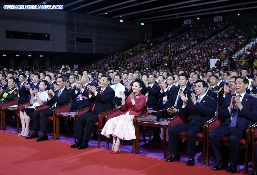 CHINA-HONG KONG-20TH ANNIVERSARY-XI JINPING-GRAND GALA (CN)