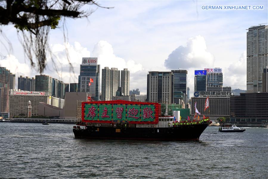 CHINA-HONG KONG-20TH ANNIVERSARY-FISHING BOATS (CN)