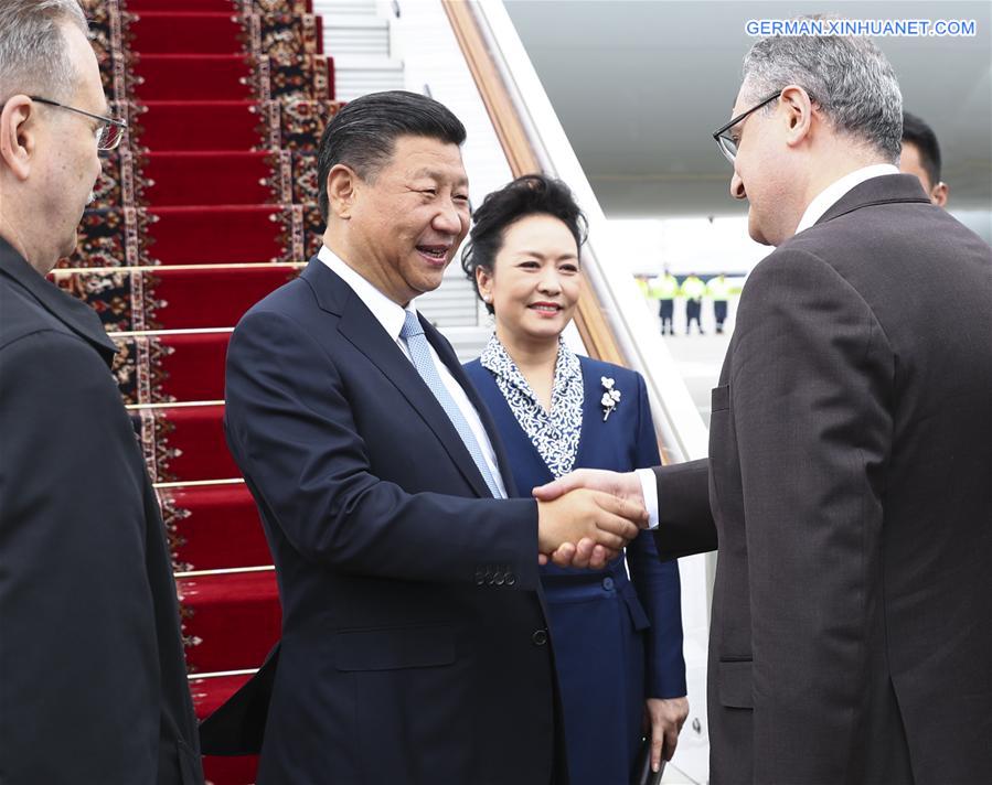 RUSSIA-CHINA-XI JINPING-STATE VISIT-ARRIVAL