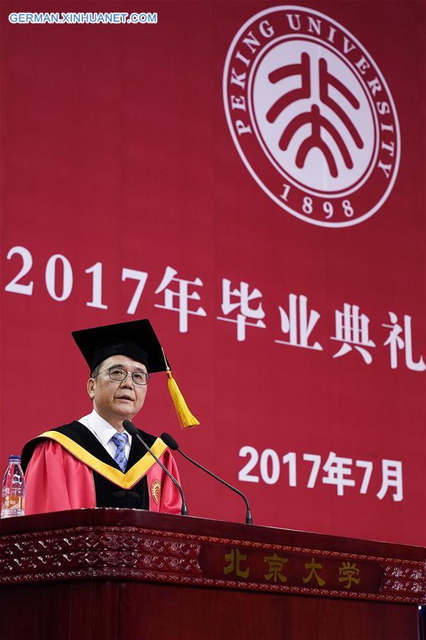 CHINA-BEIJING-PKU-GRADUATION CEREMONY (CN)