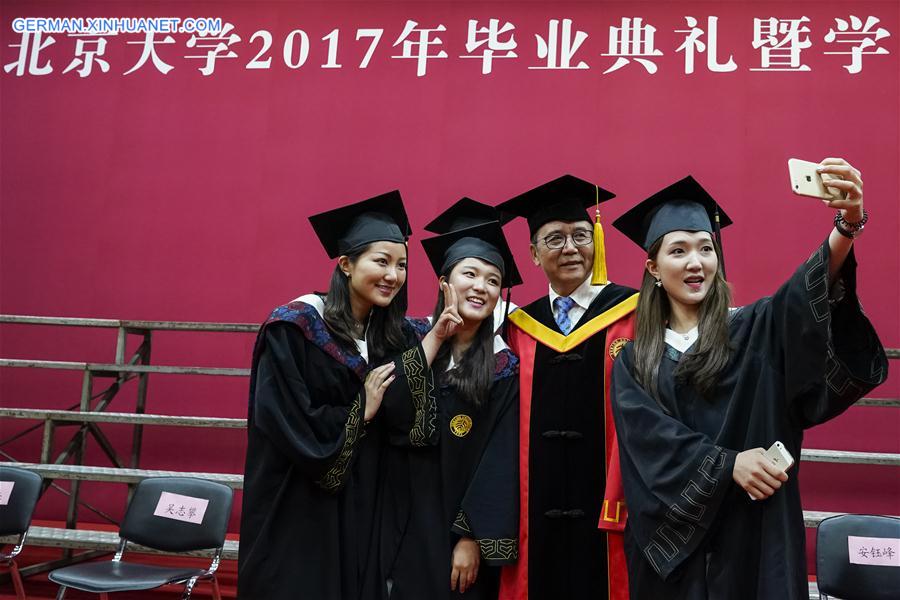 CHINA-BEIJING-PKU-GRADUATION CEREMONY (CN)