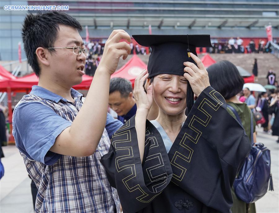 CHINA-BEIJING-PKU-GRADUATION CEREMONY (CN)