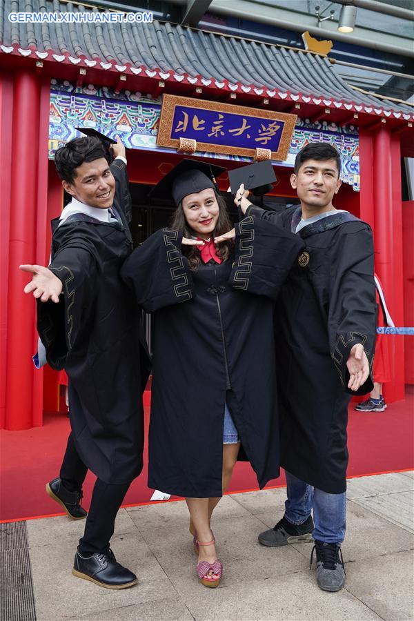 CHINA-BEIJING-PKU-GRADUATION CEREMONY (CN)