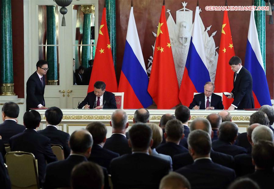 RUSSIA-CHINA-XI JINPING-PUTIN-TALKS