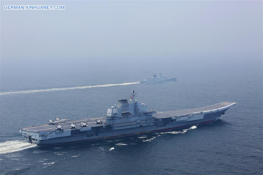 CHINA-AIRCRAFT CARRIER-COORDINATION TRAINING (CN)