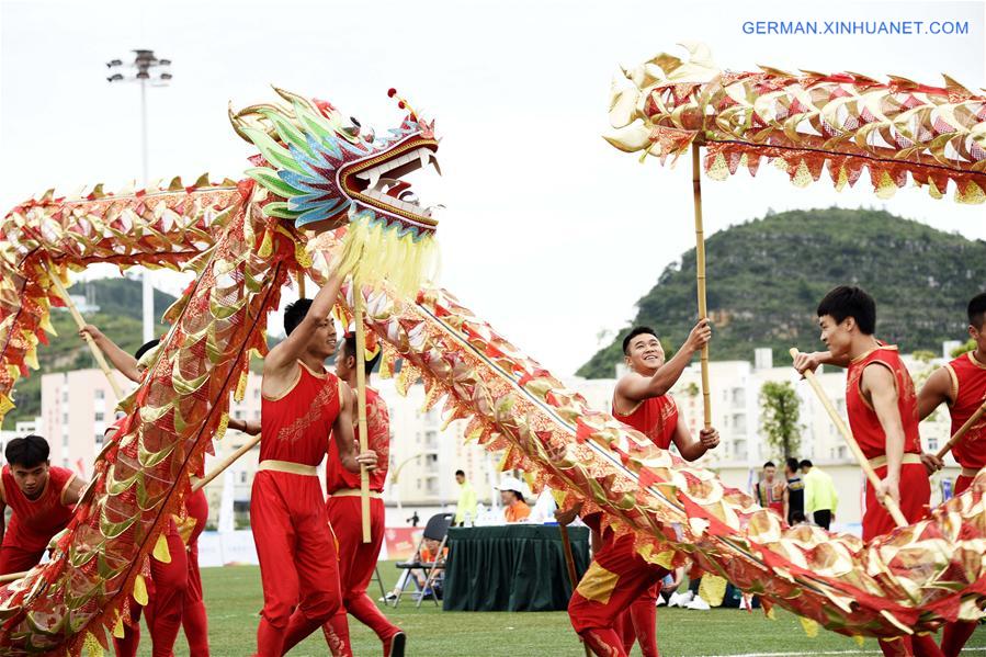 #CHINA-GUIZHOU-DRAGON DANCE CONTEST (CN)