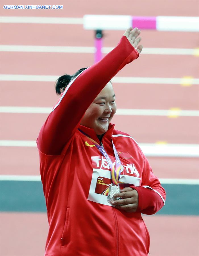 (SP)BRITAIN-LONDON-ATHLETICS-IAAF-WORLD CHAMPIONSHIPS-DAY 4
