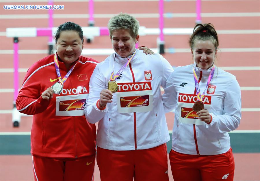 (SP)BRITAIN-LONDON-ATHLETICS-IAAF-WORLD CHAMPIONSHIPS-DAY 4