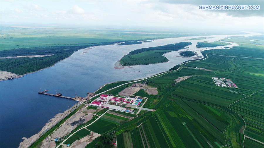 CHINA-RUSSIA-HEILONGJIANG BRIDGE-CONSTRUCTION (CN)