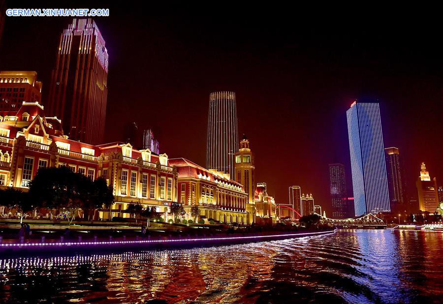 CHINA-TIANJIN-NIGHT VIEW(CN)
