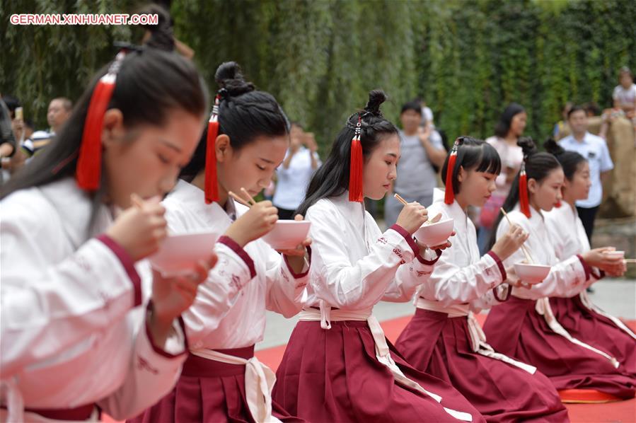 CHINA-HEBEI-COMING OF AGE-CEREMONY (CN)