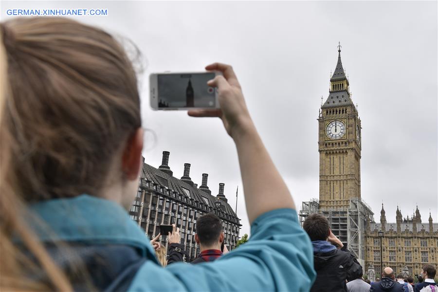 BRITAIN-LONDON-BIG BEN-FALL SILENT