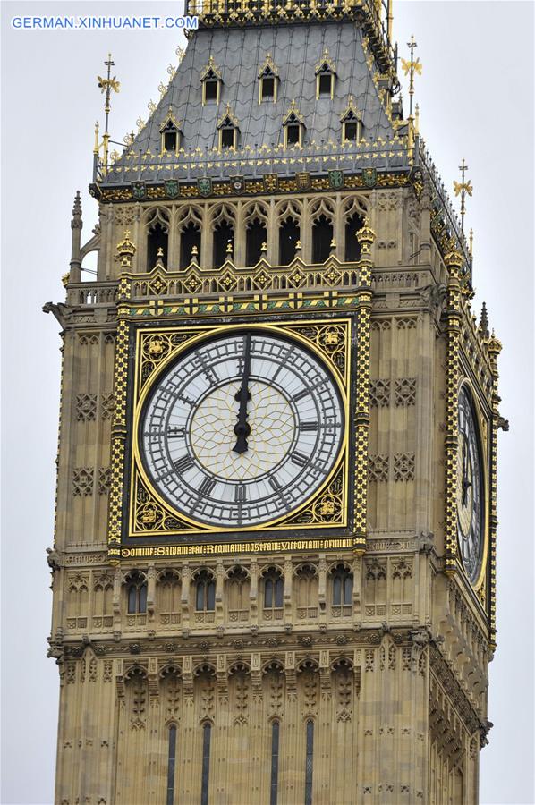 BRITAIN-LONDON-BIG BEN-FALL SILENT