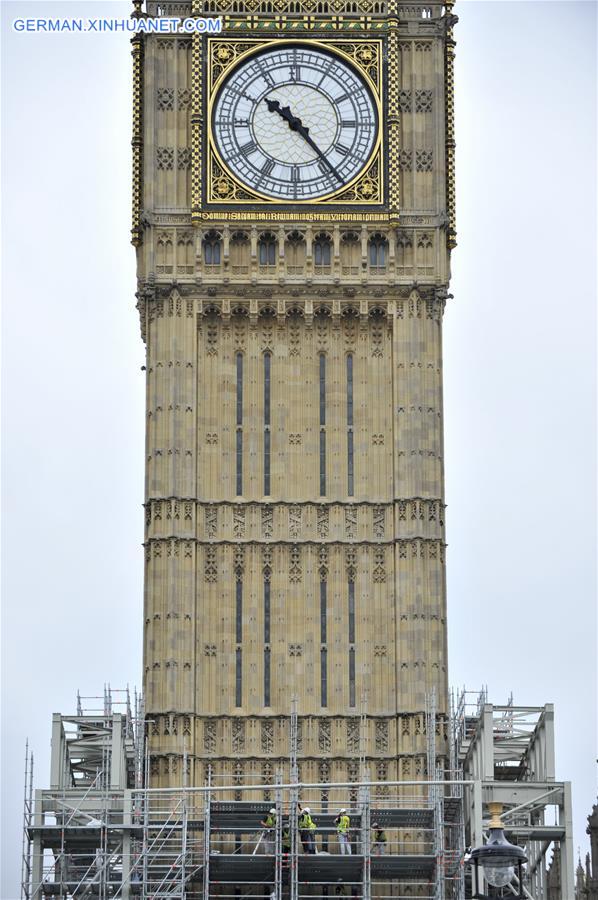 BRITAIN-LONDON-BIG BEN-FALL SILENT