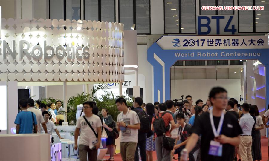 CHINA-BEIJING-WORLD ROBOT CONFERENCE-MEDIA PREVIEW (CN)