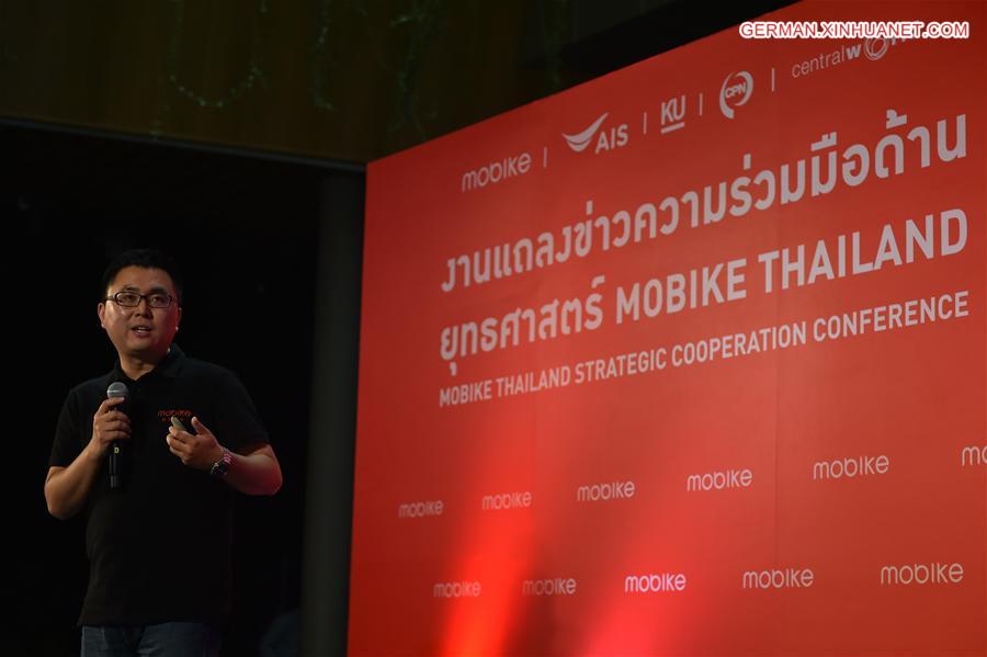 THAILAND-BANGKOK-CHINA-MOBIKE-BUSINESS-LAUNCH