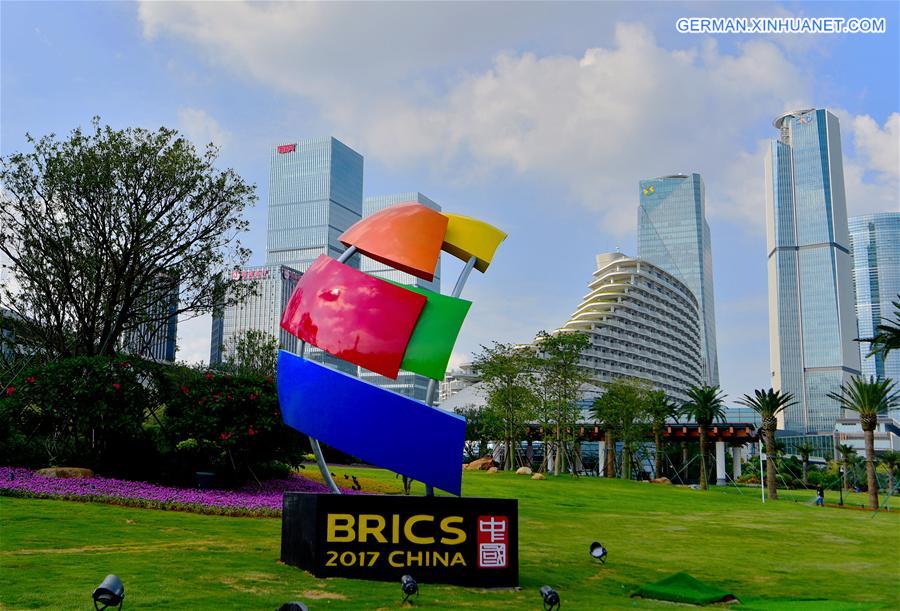 (XIAMEN SUMMIT)CHINA-XIAMEN-BRICS (CN)