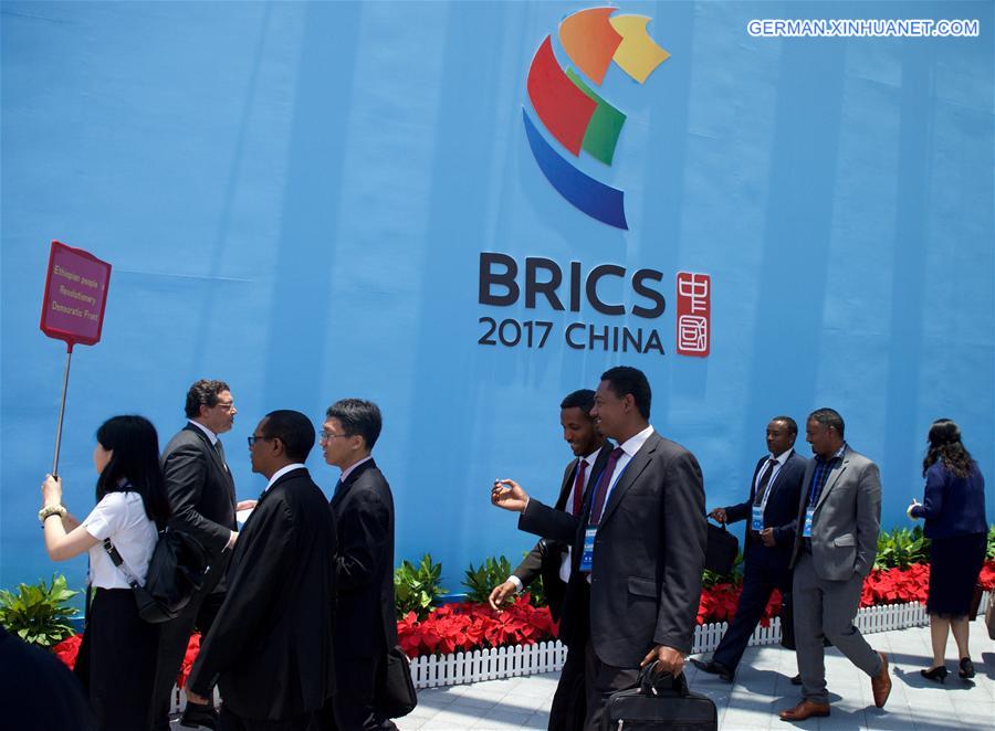 (XIAMEN SUMMIT)CHINA-XIAMEN-BRICS (CN)