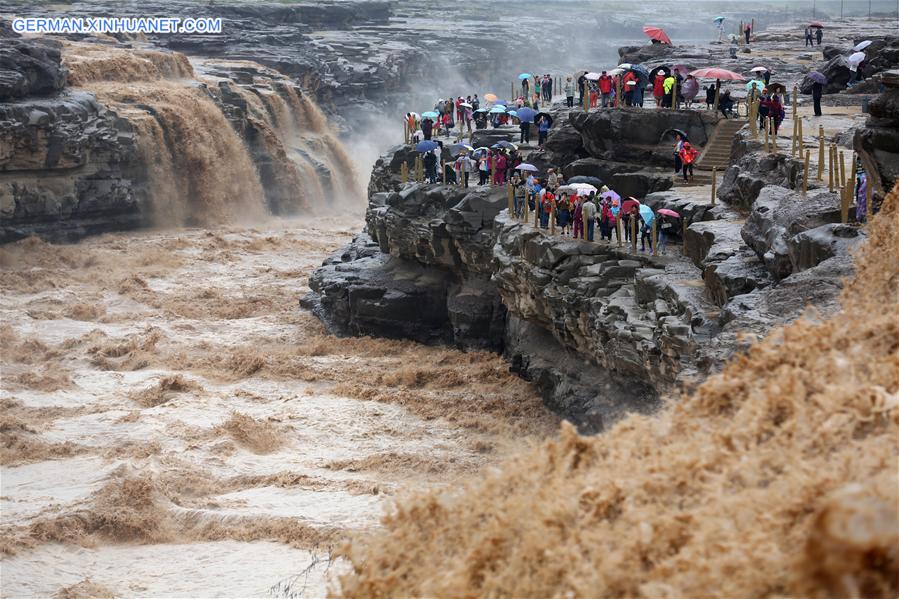 #CHINA-SHAANXI-HUKOU WATERFALL (CN) 