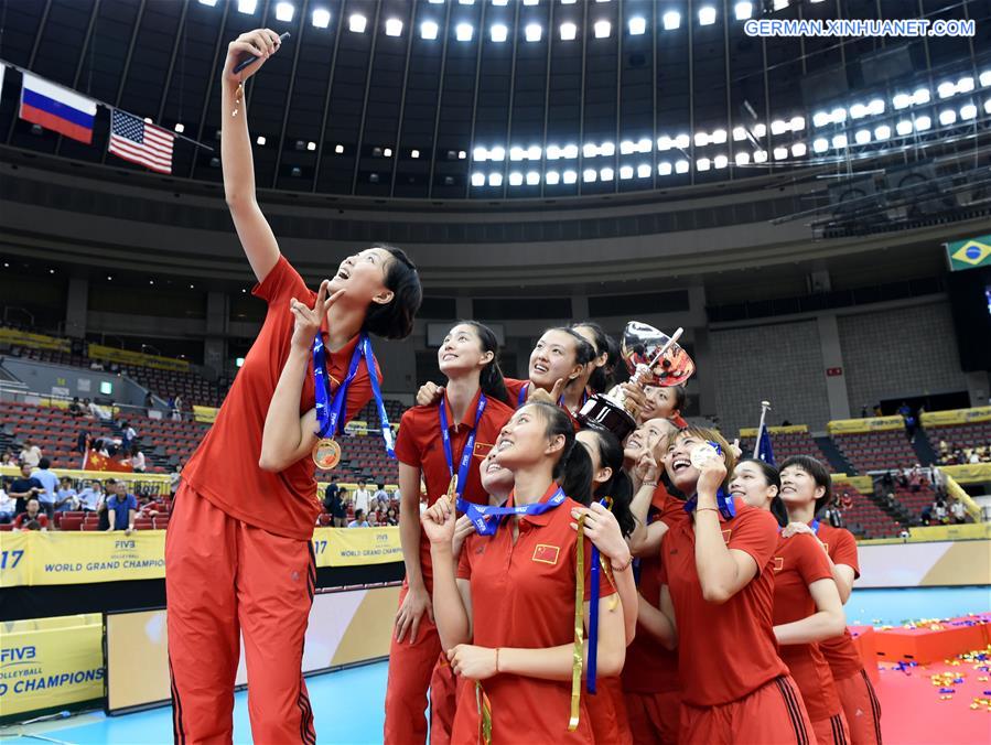 (SP)JAPAN-NAGOYA-VOLLEYBALL-FIVB-WOMEN'S GRAND CHAMPIONS CUP-CHINA