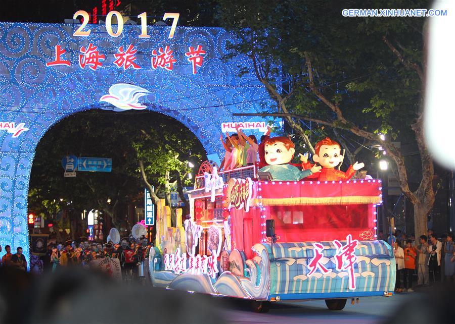 CHINA-SHANGHAI-TOURISM FESTIVAL-PARADE (CN)