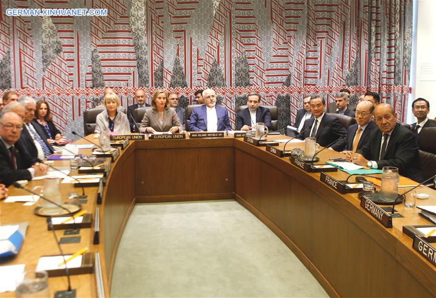 UN-CHINA-IRAN-SIX WORLD POWERS-NUCLEAR DEAL-MEETING
