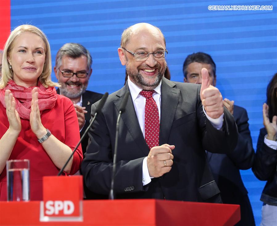 GERMANY-BERLIN-ELECTION-SPD-SCHULZ