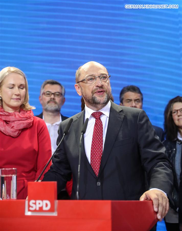 GERMANY-BERLIN-ELECTION-SPD-SCHULZ