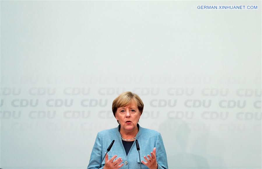 GERMANY-BERLIN-ELECTION-CDU-PRESS CONFERENCE