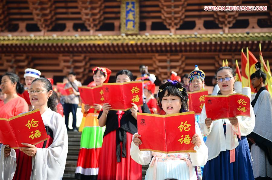 #CHINA-CONFUCIUS-BIRTHDAY COMMEMORATION (CN)