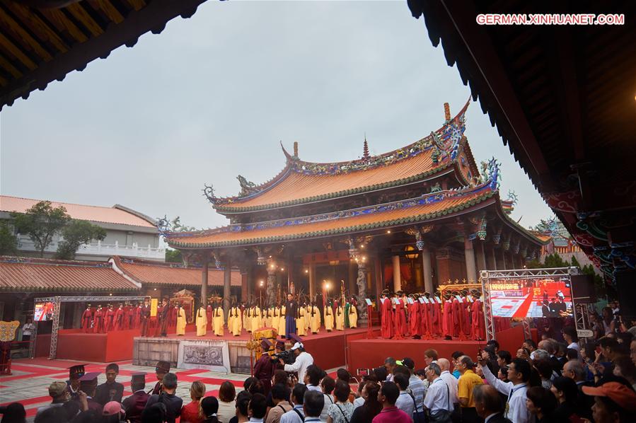 CHINA-CONFUCIUS-BIRTHDAY COMMEMORATION (CN)