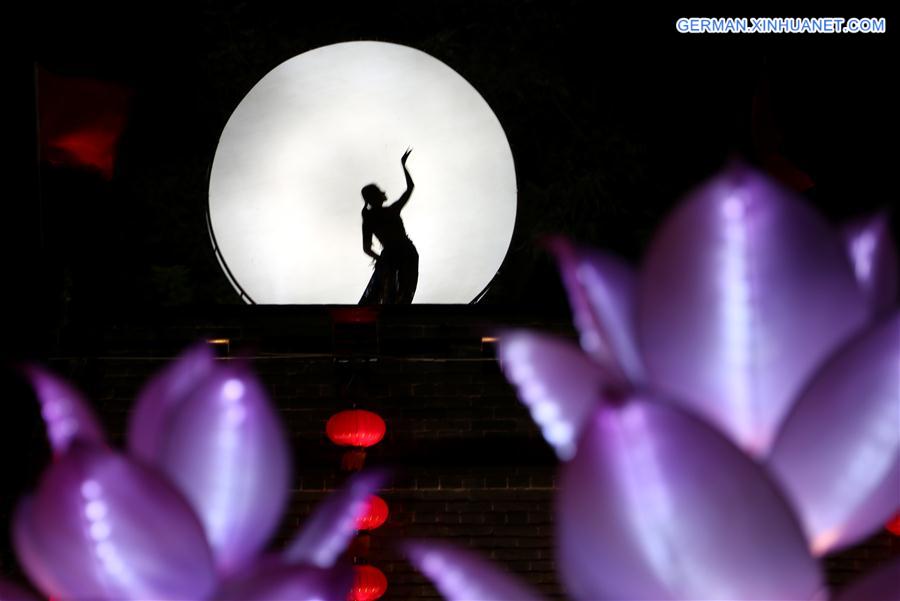 #CHINA-SHANDONG-TAIERZHUANG-NIGHT SCENE (CN)