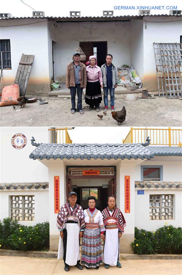 CHINA-YUNNAN-MIAO ETHNIC GROUP-NEW HOME (CN)