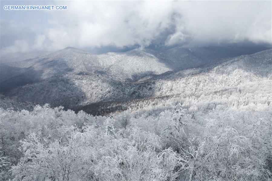 CHINA-HEILONGJIANG-MUDANJIANG-SNOW SCENERY (CN)