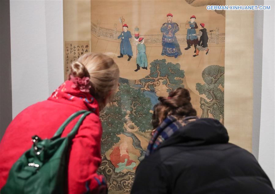 GERMANY-BERLIN-CHINESE PORTRAIT PAINTING-EXHIBITION