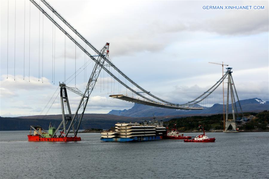 NORWAY-NARVIK-CHINA-"SUPER BRIDGE"