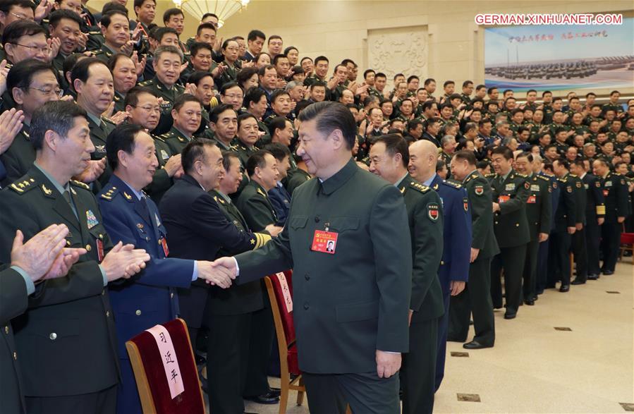 CHINA-BEIJING-XI JINPING-SENIOR MILITARY OFFICERS-MEETING(CN)