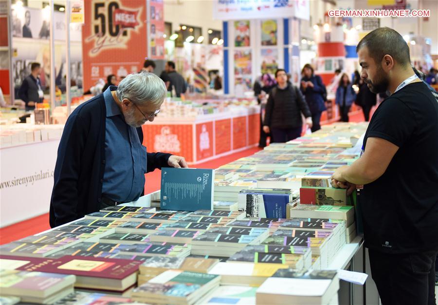 TURKEY-ISTANBUL-BOOK FAIR-CHINESE BOOKS