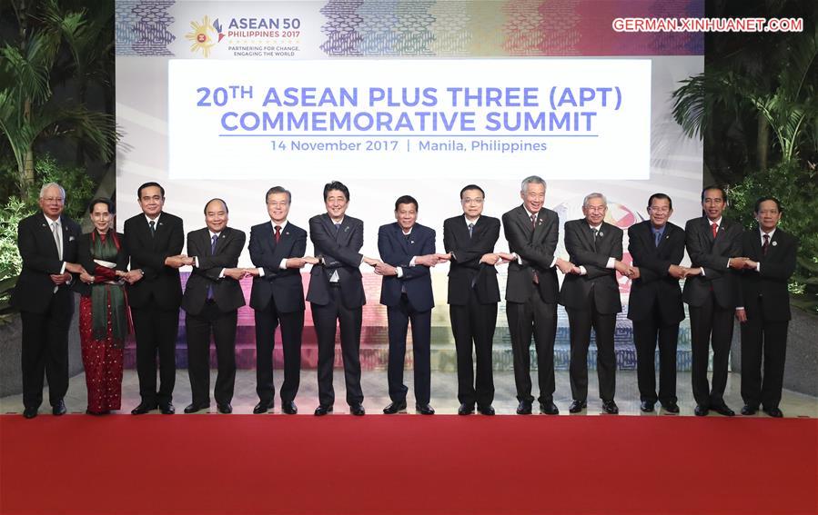 PHILIPPINES-CHINA-LI KEQIANG-ASEAN PLUS THREE-SUMMIT