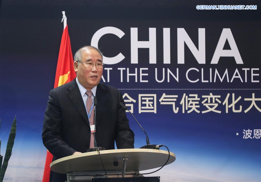 GERMANY-BONN-CLIMATE TALKS-CHINA-SOUTH-SOUTH CLIMATE COOPERATION
