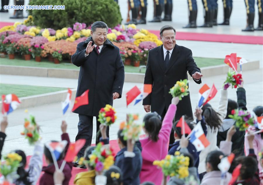 CHINA-PANAMA-BEIJING-PRESIDENTS-TALKS (CN)