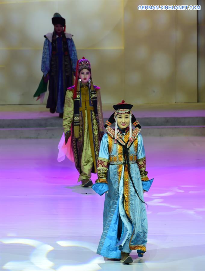 CHINA-INNER MONGOLIA-MONGOLIAN COSTUME COMPETITION (CN)