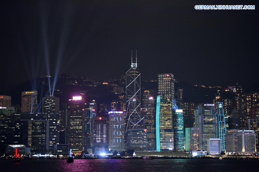 CHINA-HONG KONG-LIGHT SHOW (CN)