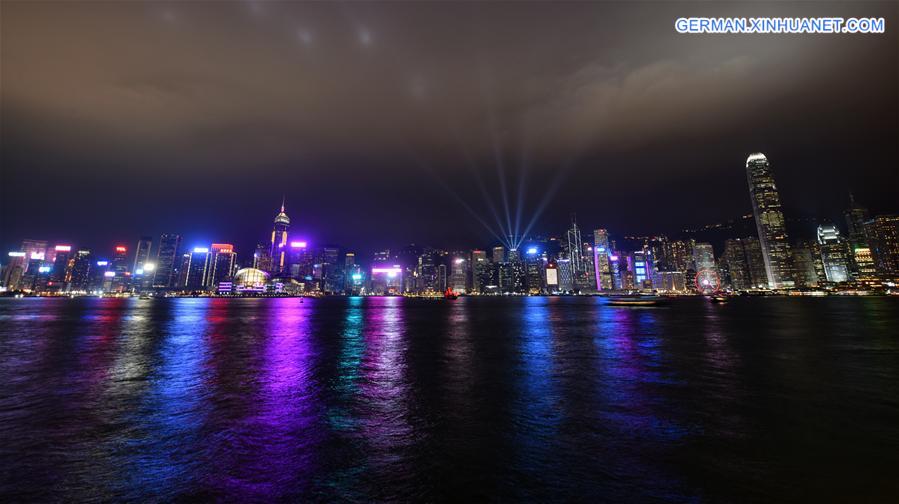 CHINA-HONG KONG-LIGHT SHOW (CN)
