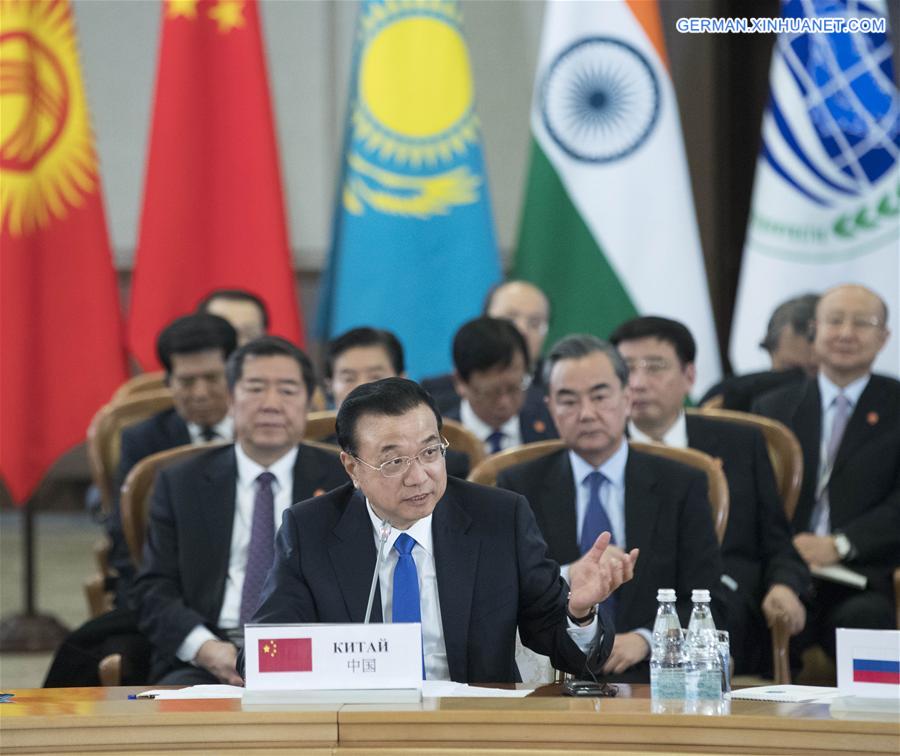 RUSSIA-SOCHI-CHINA-LI KEQIANG-SCO-MEETING